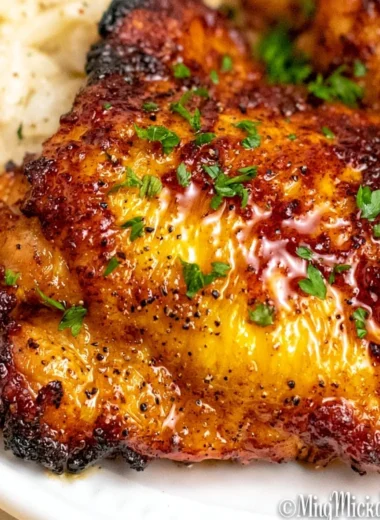 Air fryer boneless skinless chicken thighs cooked to perfection