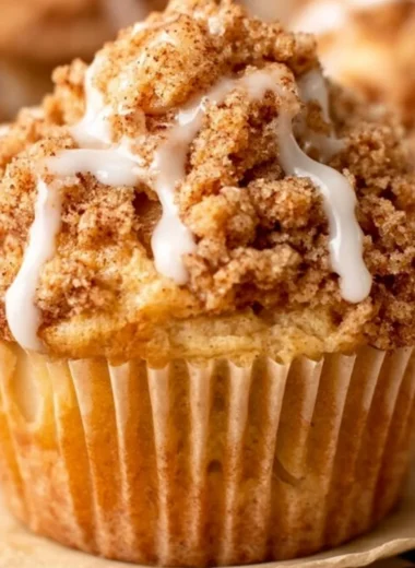 Cozy apple crumble muffins baked with a crunchy topping and fresh apple filling