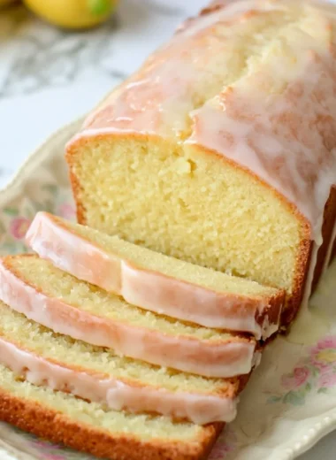 Cozy gluten-free lemon loaf with glaze, dairy-free dessert recipe
