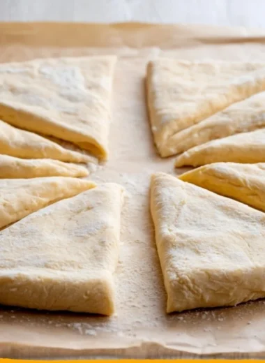 Homemade Crescent Rolls recipe inspired by Pillsbury.