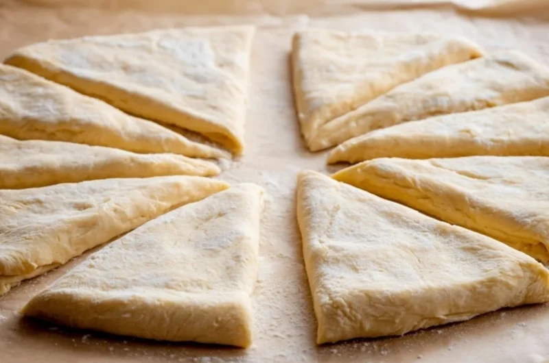 Homemade Crescent Rolls recipe inspired by Pillsbury.