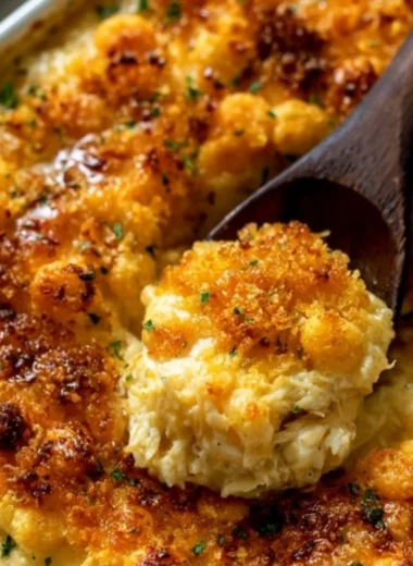 Dolly Parton’s 5-Ingredient Casserole ready to serve