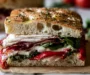 Italian Turkey Focaccia Sandwiches