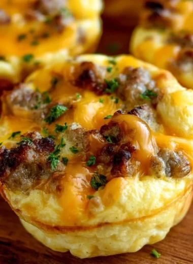 Healthy breakfast egg bites ideal for meal prep, packed with flavor and nutrients.
