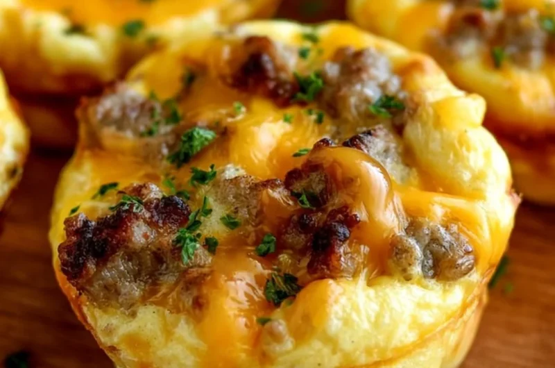 Healthy breakfast egg bites ideal for meal prep, packed with flavor and nutrients.